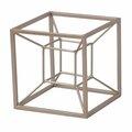 H2H 1 lbs Metal Tesseract Shaped Table Decor H22842316